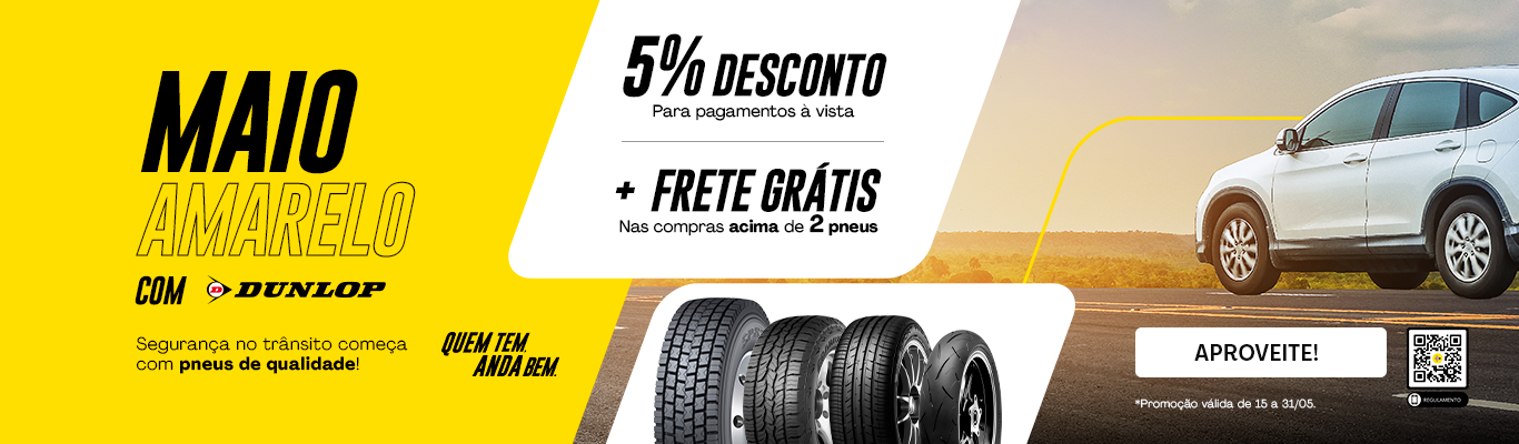 Maio Amarelo Dunlop